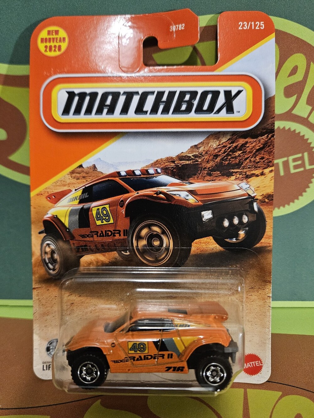 Matchbox Off-Road Ridge Raider - Orange